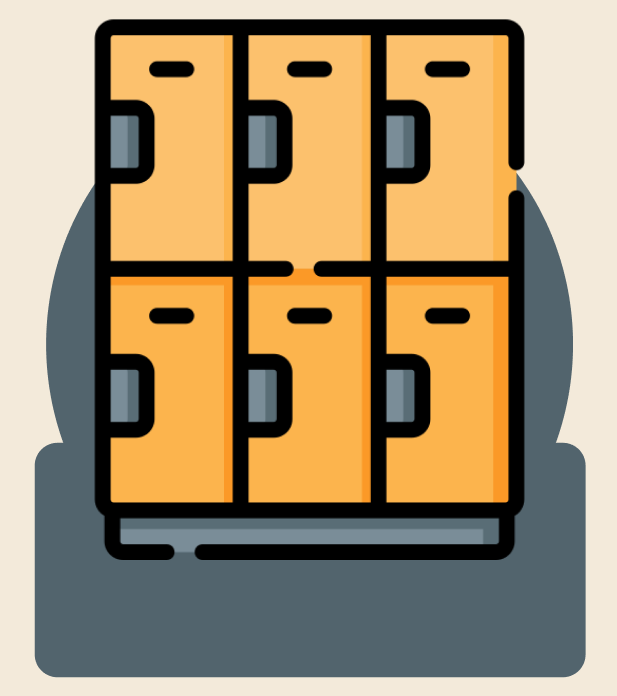 Lockers illustration